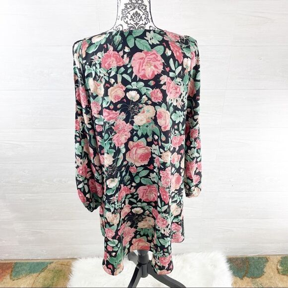 Revolve Lovers + Friends Gracie Autumn Rose Shift Dress - Picture 6 of 9